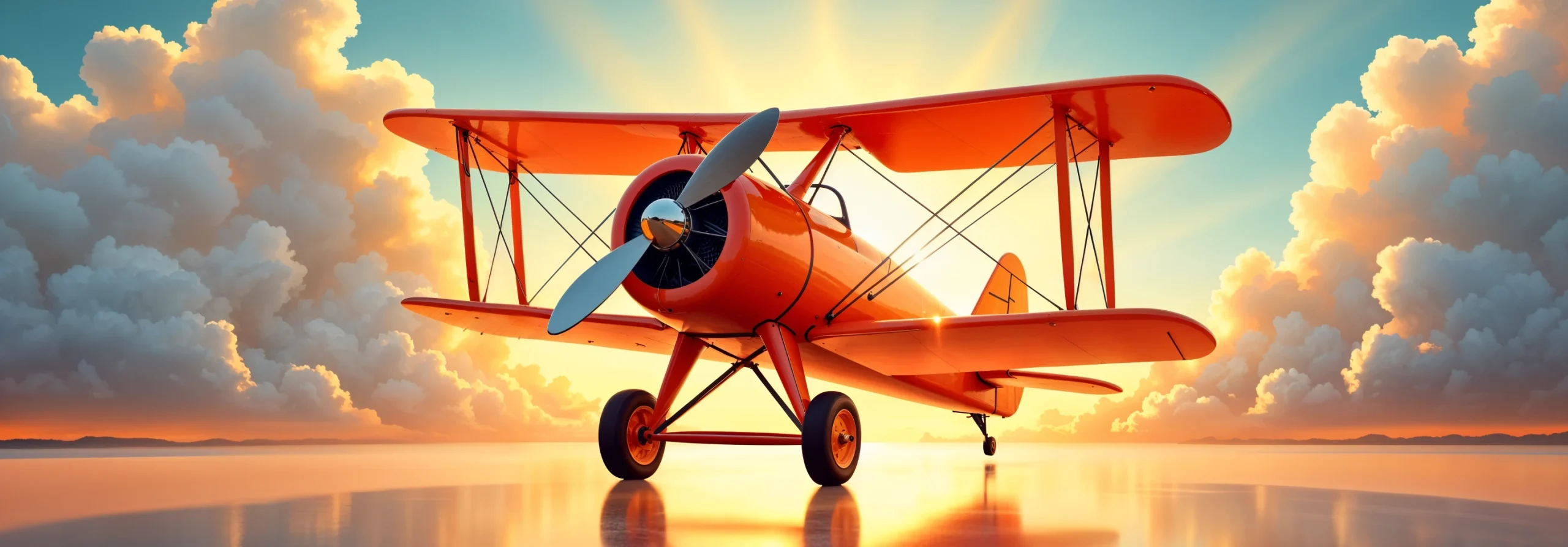 Aero crash game banner.